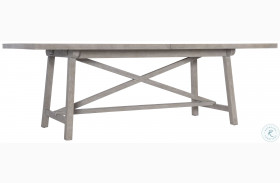 Albion Pewter 124" Extendable Dining Table