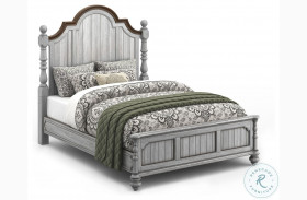 Plymouth Distressed Poster Bed