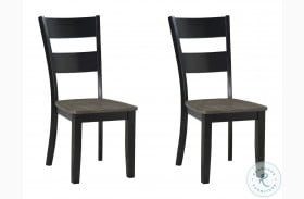 Kelley Charcoal Dining Chair Set Of 2