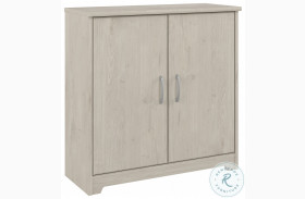 Cabot Linen White Oak Small Storage Cabinet
