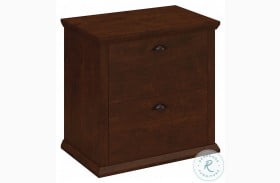 Yorktown Antique Cherry 2 Drawer Lateral File Cabinet