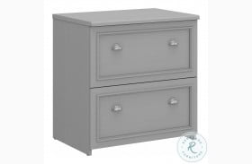 Fairview Cape Cod Gray 2 Drawer Lateral File Cabinet