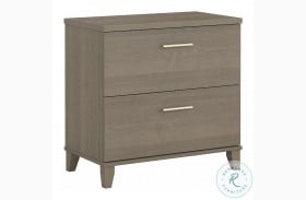Somerset Ash Gray 2 Drawer Lateral File Cabinet