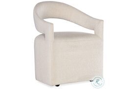 Modern Mood Beige Upholstered Arm Chair