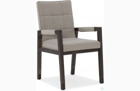 Miramar Aventura Crafty Cement Cupertino Upholstered Arm Chair Set of 2