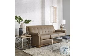 Bailey Soft Tan Leather Sofa