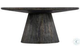 Commerce And Market Black Wood Arness Cocktail Table