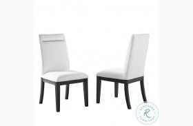 Yves White Side Chair Set Of 2
