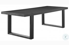 Yves Rubbed Charcoal Extendable Dining Table