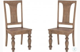Chatham Reclaimed Weathered Teak Dining Chair Set of 2