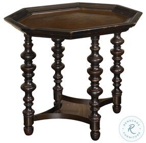 Kingstown Rich Tamarind Plantation Accent Table
