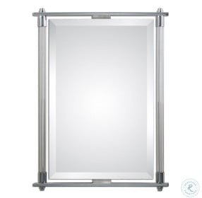 Adara Polished Chrome Mirror