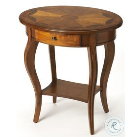 Olive Ash Oval Accent Table