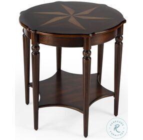 Cherry 28" Accent Table