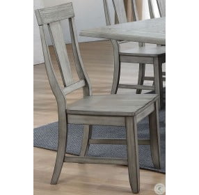 Graystone Burnished Gray Side Chair Set of 2