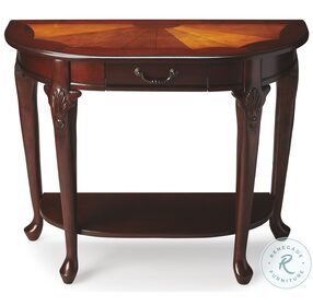 Cherry 1 Drawer Console Table