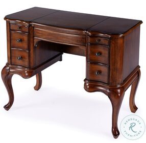 Charlotte Medium Brown Vanity Desk