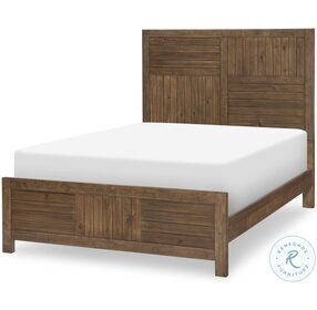 Summer Camp Tree House Brown Full Panel Bed