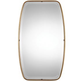 Canillo Antique Gold Leaf Rectangle Mirror