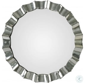 Sabino Chrome Round Mirror
