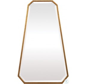 Ottone Metallic Gold Leaf Mirror
