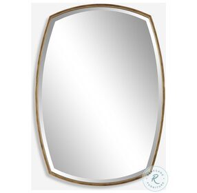 Varenna Antiqued Gold Vanity Mirror