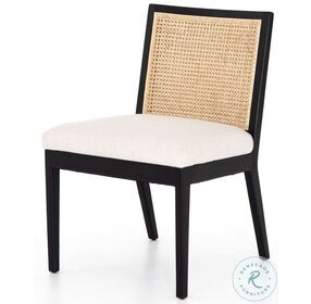 Antonia Savile Flax Armless Dining Chair