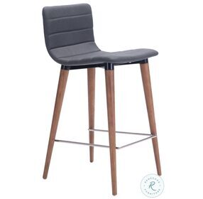Jericho Gray Counter Height Chair Set of 2