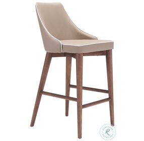 Moor Chair Beige Counter Height Chair