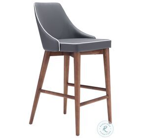 Moor Dark Gray Counter Height Chair