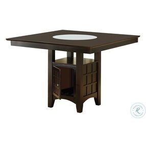 Clanton Cappuccino Counter Height Dining Table