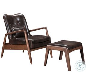 Bully Brown Lounge Chair