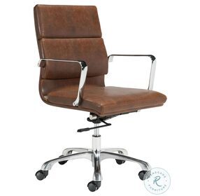 Ithaca Vintage Brown Office Chair