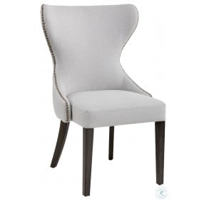 Ariana Light Grey Fabric Dining Chair