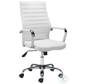 Primero White Office Chair