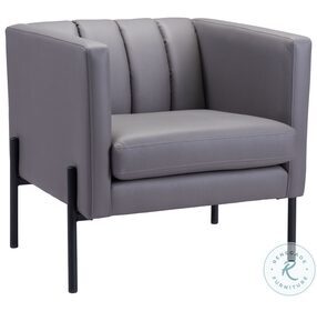 Jess Gray Accent Chair
