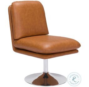 Rory Brown Swivel Accent Chair