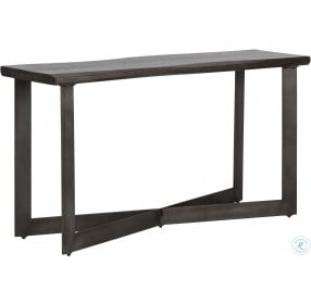 Marley Brown Console Table
