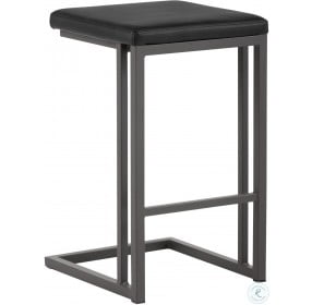Boone Onyx Counter Height Stool Set of 2