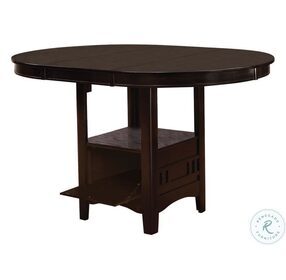Lavon Espresso Extendable Counter Height Dining Table