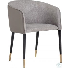 Asher Grey Dining Arm Chair