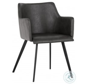 Griffin Town And Roman Grey Dining Arm Chair