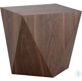 Timmons Walnut End Table