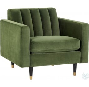 Yosi Moss Green Armchair