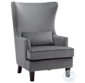 Tonier Gray Accent Chair