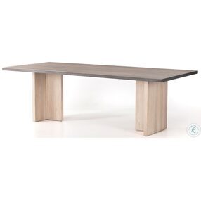 Cross Ashen Walnut Dining Table