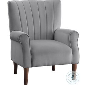 Urielle Dark Gray Accent Chair