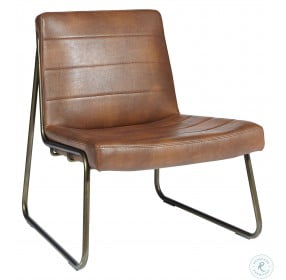 Anton Bravo Cognac Lounge Chair