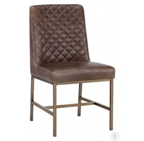 Leighland Havana Dark Brown Dining Chair Set Of 2