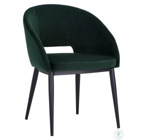 Thatcher Deep Green Sky Dining Chair